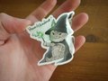 Wizard Cat Vinyl Sticker