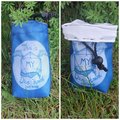 Hand Printed Cyanotype Dice Bags