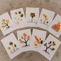 Mini Feather Collage Illustrations