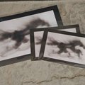 Running Horse Fumage Illustration