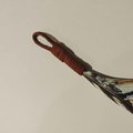 Tiger Eye Painted Turkey Feather