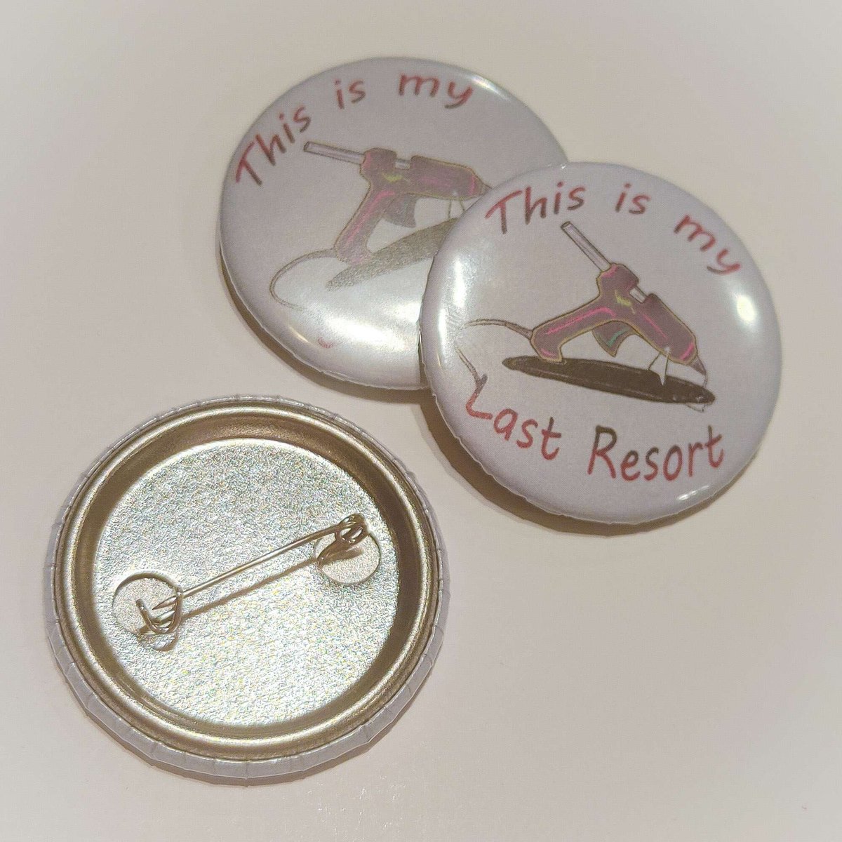Original Cosplayer/Crafter Themed Button Pins