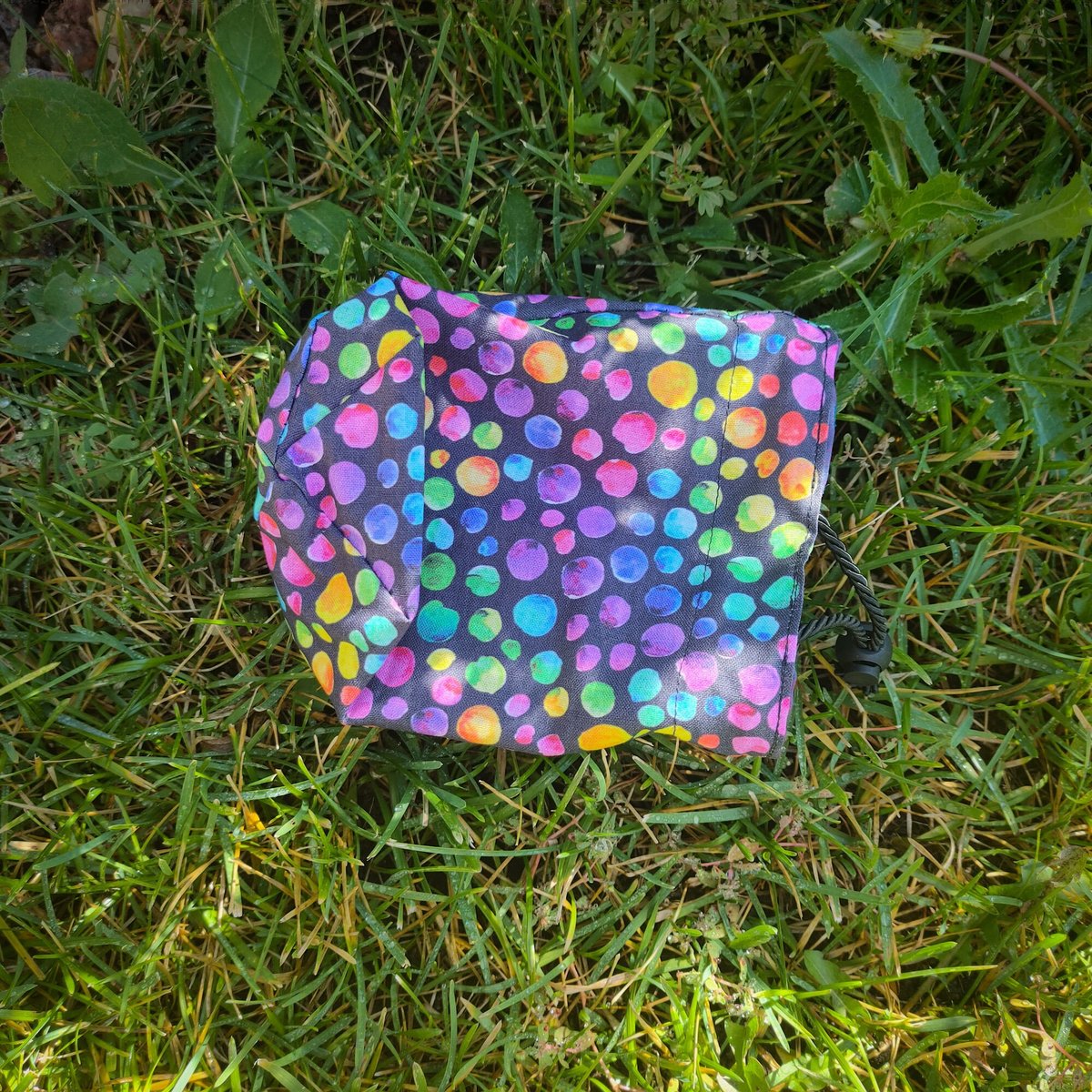 Reversible Drawstring Dice Bags