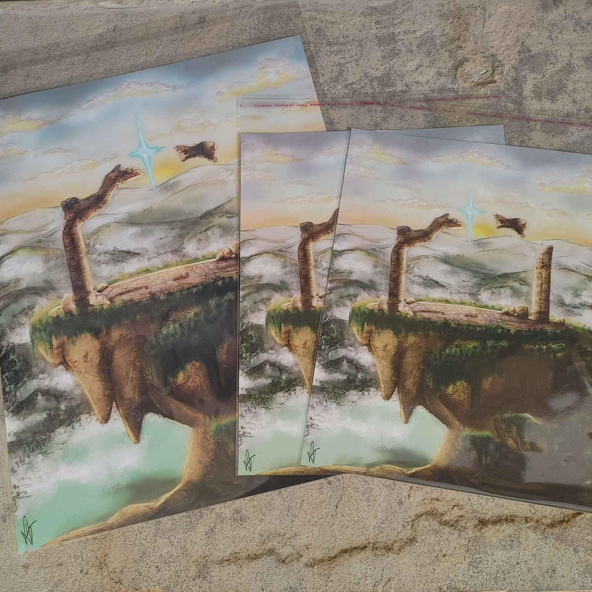 Original Digital Landscape Artwork Prints