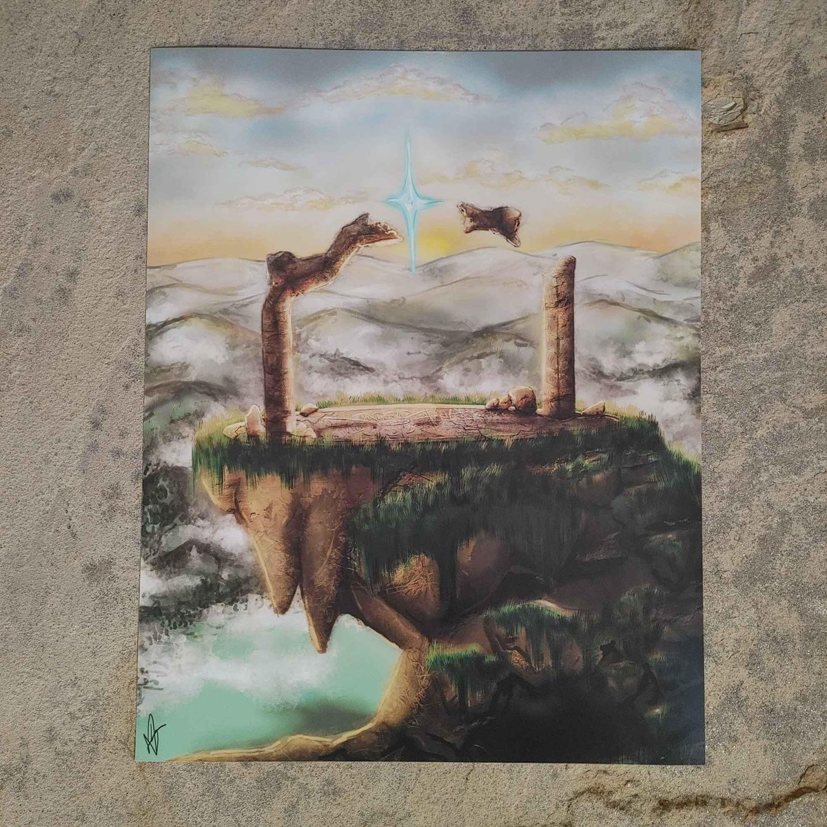 Original Digital Landscape Artwork Prints