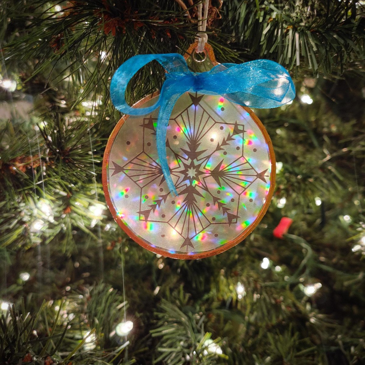 Suncatcher Christmas Ornaments