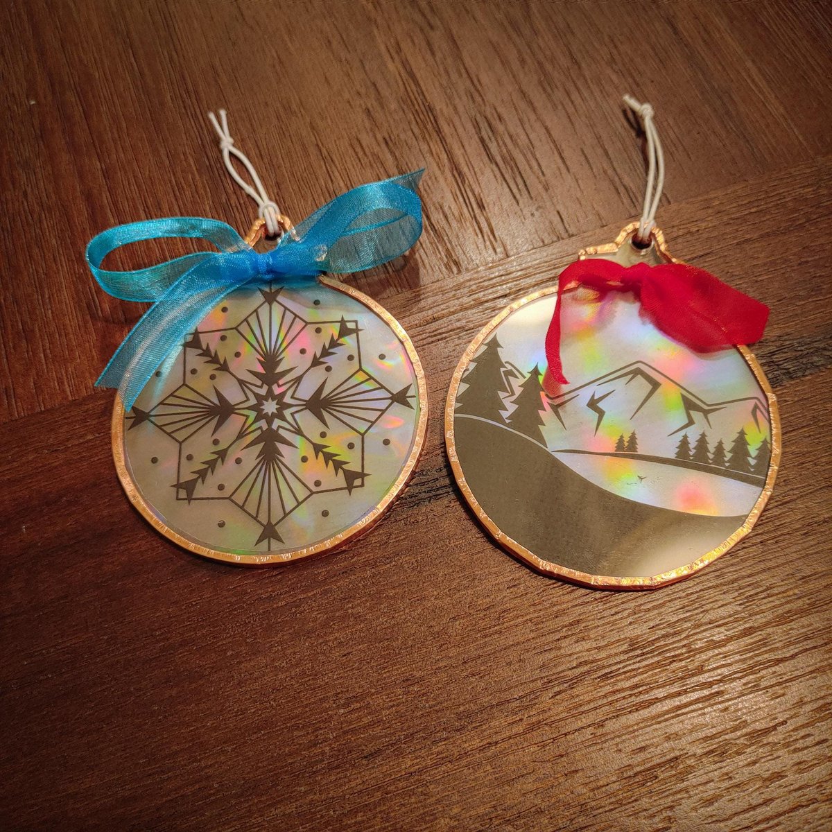 Suncatcher Christmas Ornaments