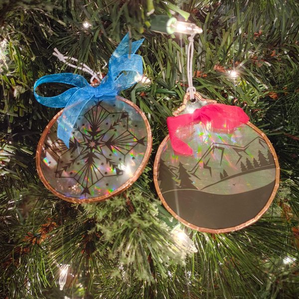 Suncatcher Christmas Ornaments